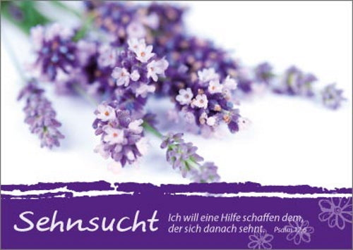 Postkarte 'Sehnsucht' 12 Ex.