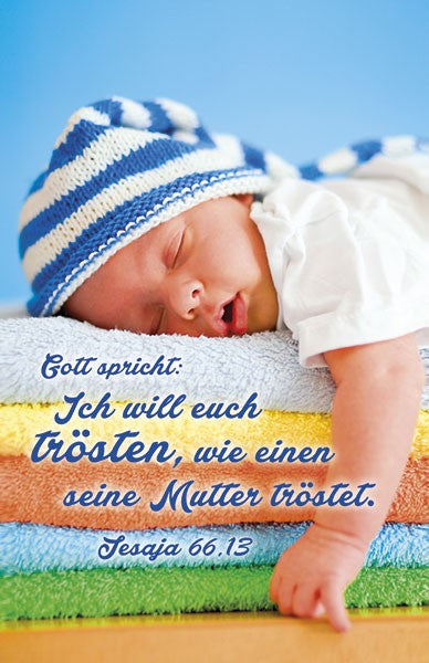 Postkarte 'Ich will euch tr�sten' 12 Ex.