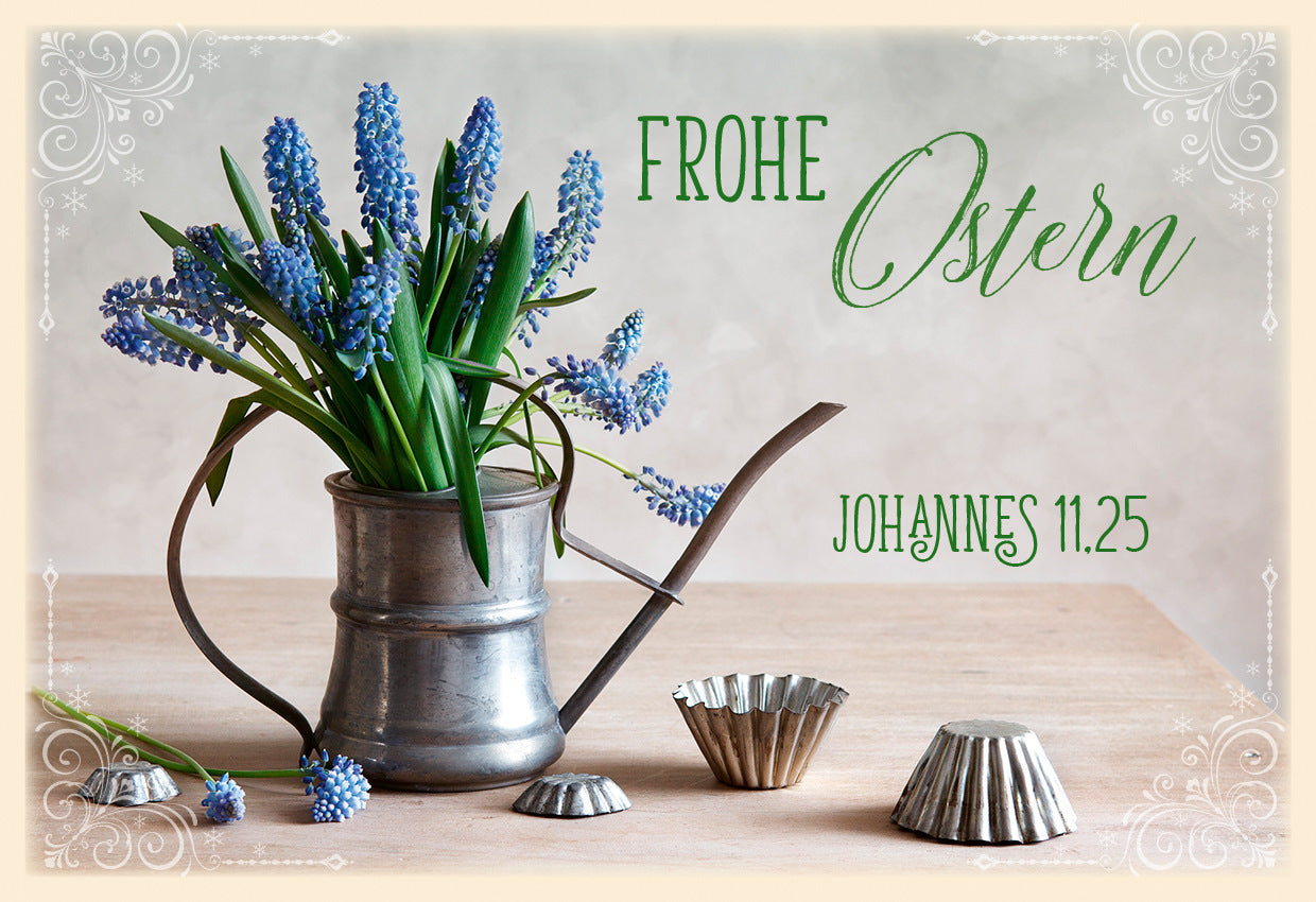 Minikarten 'Frohe Ostern' 12 Ex.