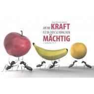 Poster A3 'Meine Kraft ist in den ...'